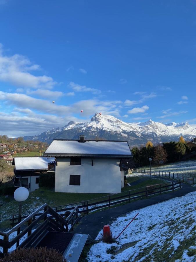 Ferienwohnung Megeve Le Sapin Bat A Exterior foto